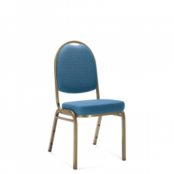 Chaise d'appoint empilable à dossier arqué Model Thumbnail