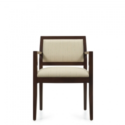 Upholstered Armchair, Picture Frame Back Model Thumbnail