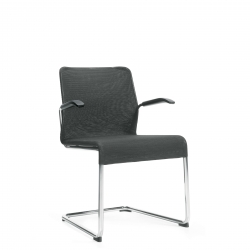 Fauteuil avec accoudoirs et bâti en porte-à-faux Model Thumbnail