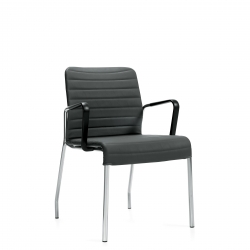 Fauteuil rembourré avec accoudoirs en boucle Model Thumbnail