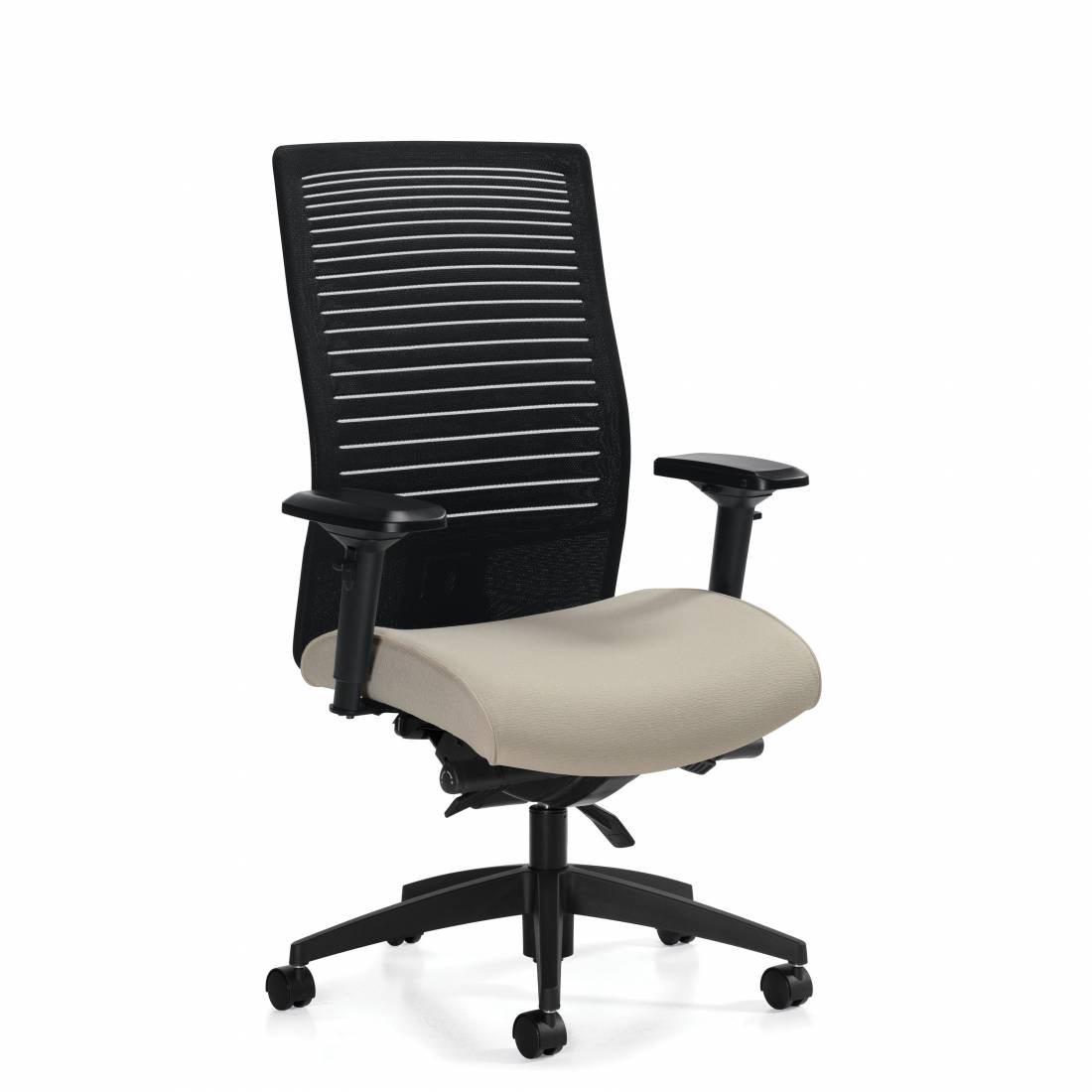 Global Furniture Group, Automatically the right tilt-tension for every user! Mesh Back is available in wide selection of Vue