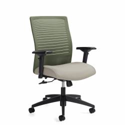 Loover - mesh task chair - task chair - ergonomic chair - office mesh chair - ergonomic mesh office chair - lumbar support for office chair - Medium Back Tilter