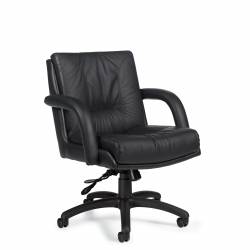 Arturo - Conference room chairs - leather office chair - management seating - executive office chairs - Low Back Tilter