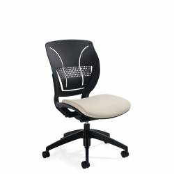 Siège sans accoudoirs à dossier posture moyen en polypropylène Siège sans accoudoirs à dossier posture moyen en polypropylène Model Thumbnail