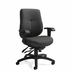 Fauteuil à basculements multiples à dossier moyen Fauteuil à basculements multiples à dossier moyen Model Thumbnail