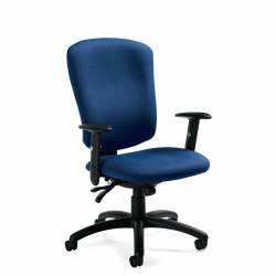 Supra X - Ergonomic Task Chair - task chair - Blue task chair - High Back Multi-Tilter