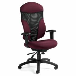 Tye - task chair - task seating - mesh back task chair - mesh back office chair - office task chair - Ergonomic task chair - ergonomic office chair - High Back Multi-Tilter