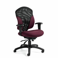 Tye - task chair - task seating - mesh back task chair - mesh back office chair - office task chair - Ergonomic task chair - ergonomic office chair - Medium Back Multi-Tilter
