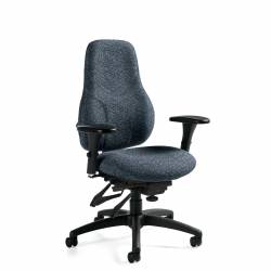 Tritek ergo select - Conference room chairs - management seating - ergonomic office chair - High Back Multi-Tilter, Standard Seat