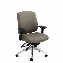 Triumph - Ergonomic Task Chair - Task Chair - Office Task Chair - Lumbar support for task chair - Medium Back Multi-Tilter