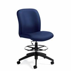 Medium Back Heavy Duty Drafting Stool, Armless Medium Back Heavy Duty Drafting Stool, Armless Model Thumbnail