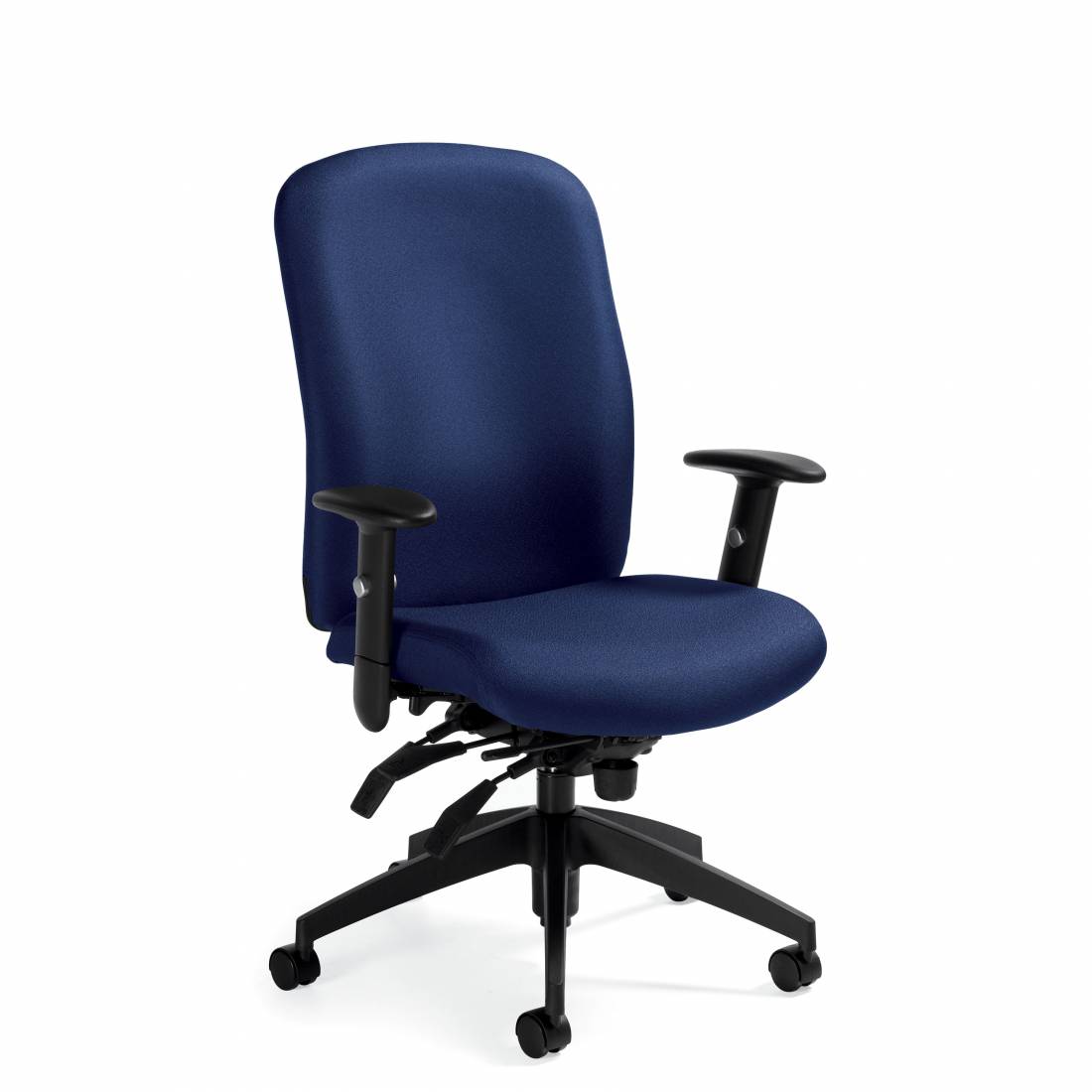 Global Furniture Group, Truform is available with a wide range of mechanisms including: synchro-tilters, knee-tilters, multi-