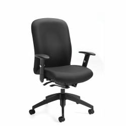 Fauteuil à basculement synchronisé à dossier haut avec capteur de poids Fauteuil à basculement synchronisé à dossier haut avec capteur de poids Model Thumbnail