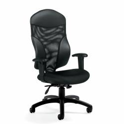 Tye - task chair - task seating - mesh back task chair - mesh back office chair - office task chair - Ergonomic task chair - ergonomic office chair - High Back Synchro-Tilter