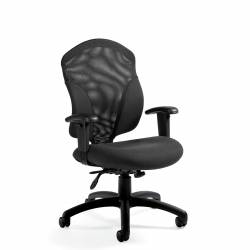 Tye - task chair - task seating - mesh back task chair - mesh back office chair - office task chair - Ergonomic task chair - ergonomic office chair - Medium Back Synchro-Tilter