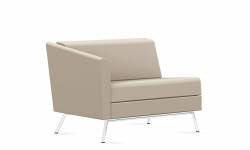 Fauteuil simple avec accoudoir de droite Model Thumbnail