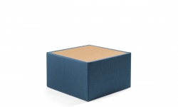 Square Table, Upholstered Sides Model Thumbnail