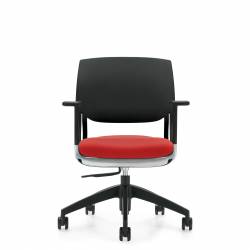 Siège fonctionnel, assise rembourrée et dossier en polypropylène Siège fonctionnel, assise rembourrée et dossier en polypropylène Model Thumbnail