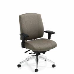 Fauteuil à basculement synchronisé avec capteur de poids et dossier moyen Fauteuil à basculement synchronisé avec capteur de poids et dossier moyen Model Thumbnail