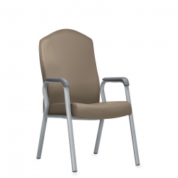 Curved Low Flex Back Armchair Model Thumbnail