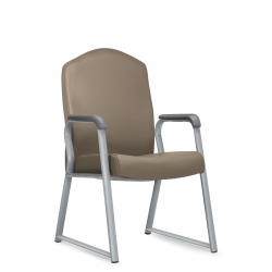 Fauteuil à dessus courbé, dossier bas et flexible, piétement monobloc Fauteuil à dessus courbé, dossier bas et flexible, piétement monobloc Model Thumbnail
