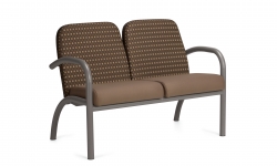 Fauteuil deux places à dossier bas Fauteuil deux places à dossier bas Model Thumbnail