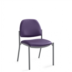 Chaise d'appoint, dossier arqué monopièce Chaise d'appoint, dossier arqué monopièce Model Thumbnail