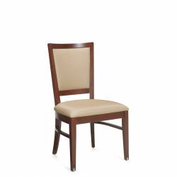 Chaise d'appoint en bois, roulettes avant Chaise d'appoint en bois, roulettes avant Model Thumbnail
