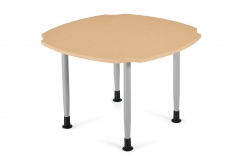 Table de salle à manger carrée de 42 po, dessus en mélamine thermosoudée Table de salle à manger carrée de 42 po, dessus en mélamine thermosoudée Model Thumbnail