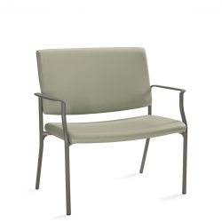 Bariatric Armchair, Rectangular Back, Concealed Attachment Model Thumbnail