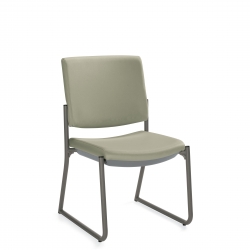 Side Chair, Rectangular Back, Sled Base Model Thumbnail