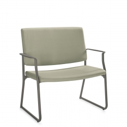 Fauteuil bariatrique, dossier rectangulaire, piétement monobloc Fauteuil bariatrique, dossier rectangulaire, piétement monobloc Model Thumbnail