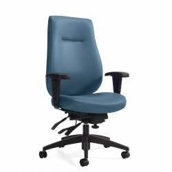 Fauteuil à basculements multiples à dossier haut, assise régulière Model Thumbnail