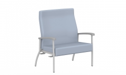Fauteuil bariatrique à dossier haut, brides de jumelage à gauche et à droite Fauteuil bariatrique à dossier haut, brides de jumelage à gauche et à droite Model Thumbnail