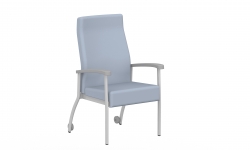 Fauteuil à dossier haut flexible, roulettes Fauteuil à dossier haut flexible, roulettes Model Thumbnail