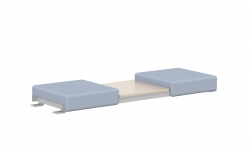 Module de transition pour banc deux places et table centrale Module de transition pour banc deux places et table centrale Model Thumbnail
