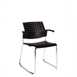 Fauteuil empilable, piétement monobloc Fauteuil empilable, piétement monobloc Model Thumbnail