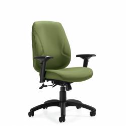 Fauteuil basculant à dossier moyen, assise régulière Fauteuil basculant à dossier moyen, assise régulière Model Thumbnail