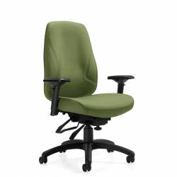 Fauteuil à basculements multiples à dossier haut, grande assise Fauteuil à basculements multiples à dossier haut, grande assise Model Thumbnail