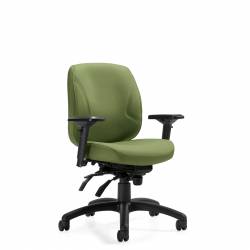 Fauteuil à basculements multiples haut rendement 24 h à dossier bas, assise standard Fauteuil à basculements multiples haut rendement 24 h à dossier bas, assise standard Model Thumbnail