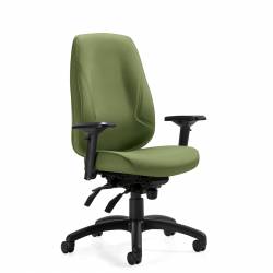 Fauteuil à basculements multiples haut rendement 24 h à dossier haut, assise standard Fauteuil à basculements multiples haut rendement 24 h à dossier haut, assise standard Model Thumbnail