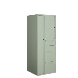 Personal Tower - Two Box and Two File, Right Personal Tower - Two Box and Two File, Right Model Thumbnail