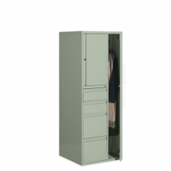 Personal Tower - Two Box and Two File, Left Personal Tower - Two Box and Two File, Left Model Thumbnail