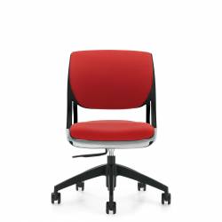 Novello - task chair - task seating - office task chair - Armless Task, Upholstered Seat & Back