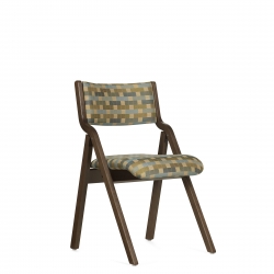Chaise pliante, assise et dossier rembourrés Chaise pliante, assise et dossier rembourrés Model Thumbnail
