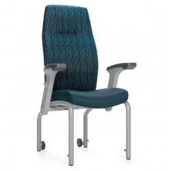 Chaise de patient à dossier haut flexible, Schukra et appui-tête Model Thumbnail