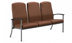 Fauteuil trois places à dossier haut Fauteuil trois places à dossier haut Model Thumbnail