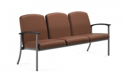 Fauteuil trois places à dossier bas Fauteuil trois places à dossier bas Model Thumbnail