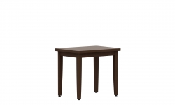Table de bout rectangulaire à pieds effilés, 18 po x 24 po Model Thumbnail