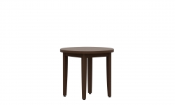 Table de bout circulaire à pieds effilés, 24 po x 24 po Model Thumbnail